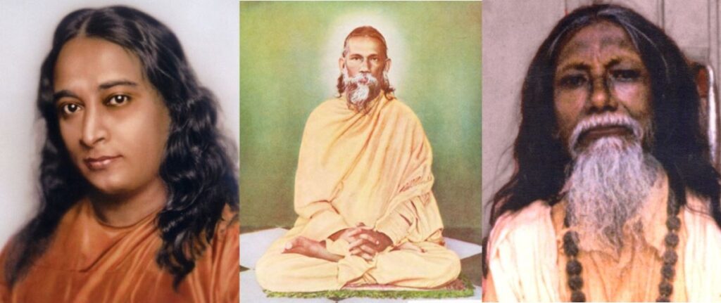 Paramahansa Yogananda Swami Satyananda Giri Swami Narayana Giri Maestri Kriya Yoga
